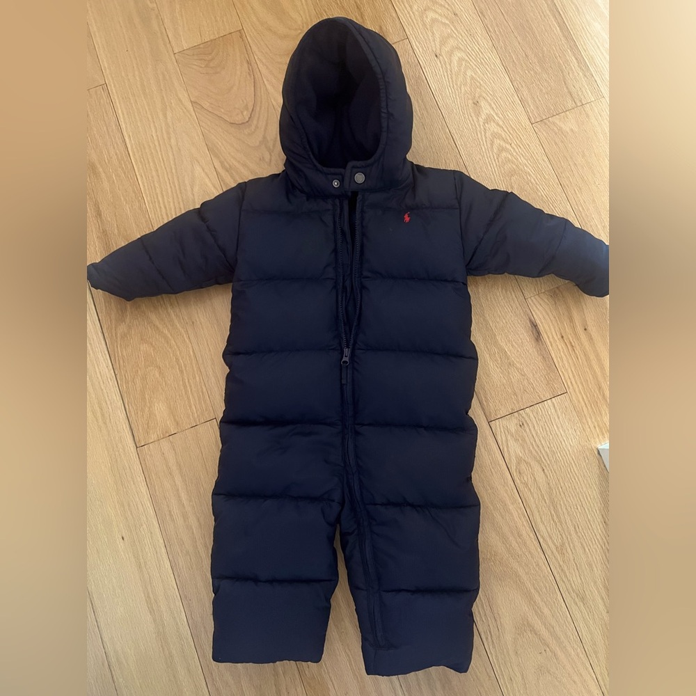 Ralph Lauren Navy Dawn Toddler puffer